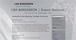 Desktop Screenshot of lisabardarson.com